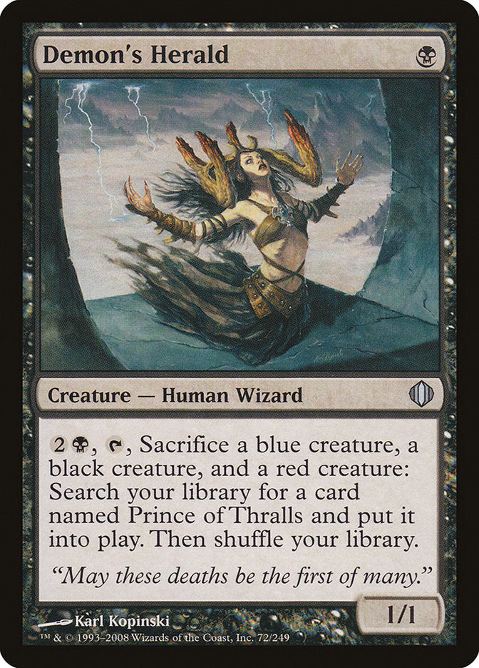 Magic | Demon's Herald [Shards of Alara] | The Nerd Merchant
