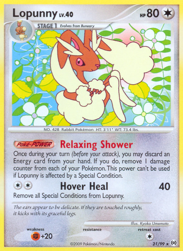 Pokemon | Lopunny (21/99) [Platinum: Arceus] | The Nerd Merchant