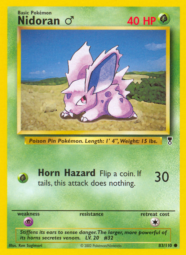Pokemon | Nidoran (83/110) (Male) [Legendary Collection] | The Nerd Merchant