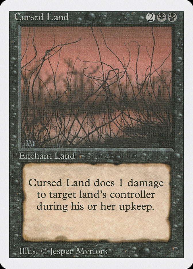 Magic | Cursed Land [Revised Edition] | The Nerd Merchant