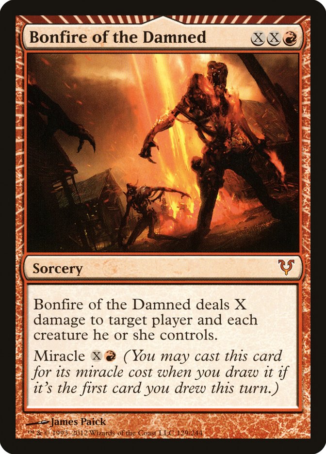 Magic | Bonfire of the Damned [Avacyn Restored] | The Nerd Merchant