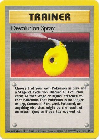 Pokemon | Devolution Spray (72/102) [Base Set Unlimited] | The Nerd Merchant