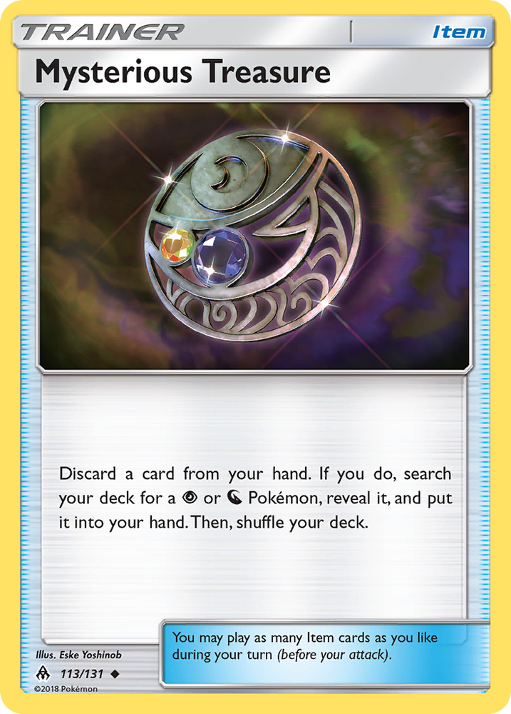 Pokemon | Mysterious Treasure (113/131) [Sun & Moon: Forbidden Light] | The Nerd Merchant