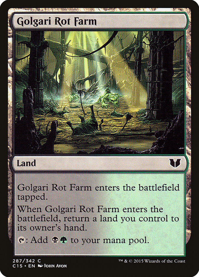 Magic | Golgari Rot Farm [Commander 2015] | The Nerd Merchant