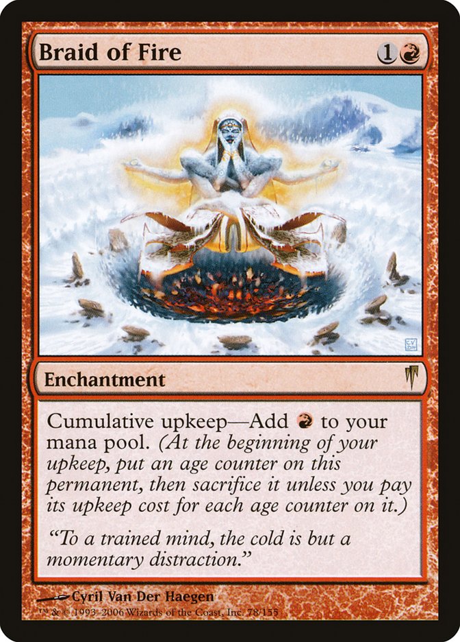 Magic | Braid of Fire [Coldsnap] | The Nerd Merchant
