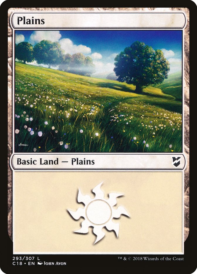 Magic | Plains (293) [Commander 2018] | The Nerd Merchant