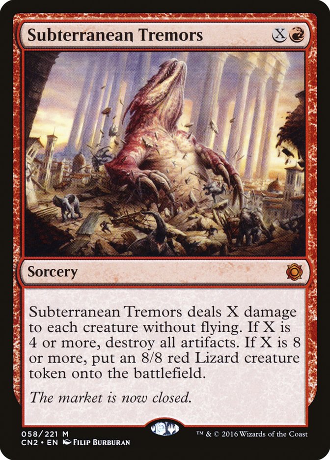 Magic | Subterranean Tremors [Conspiracy: Take the Crown] | The Nerd Merchant