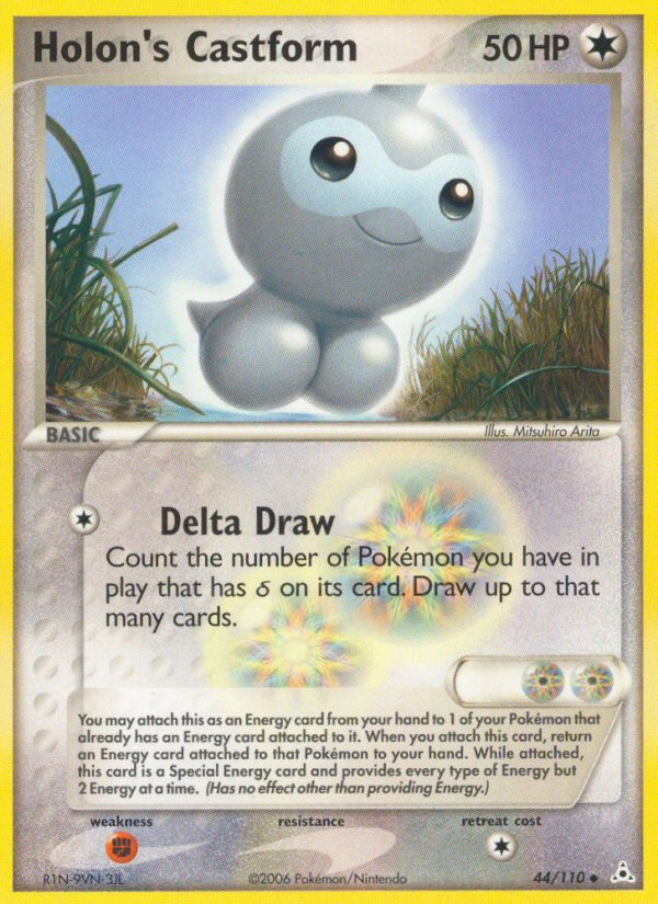 Pokemon | Holon's Castform (44/110) [EX: Holon Phantoms] | The Nerd Merchant
