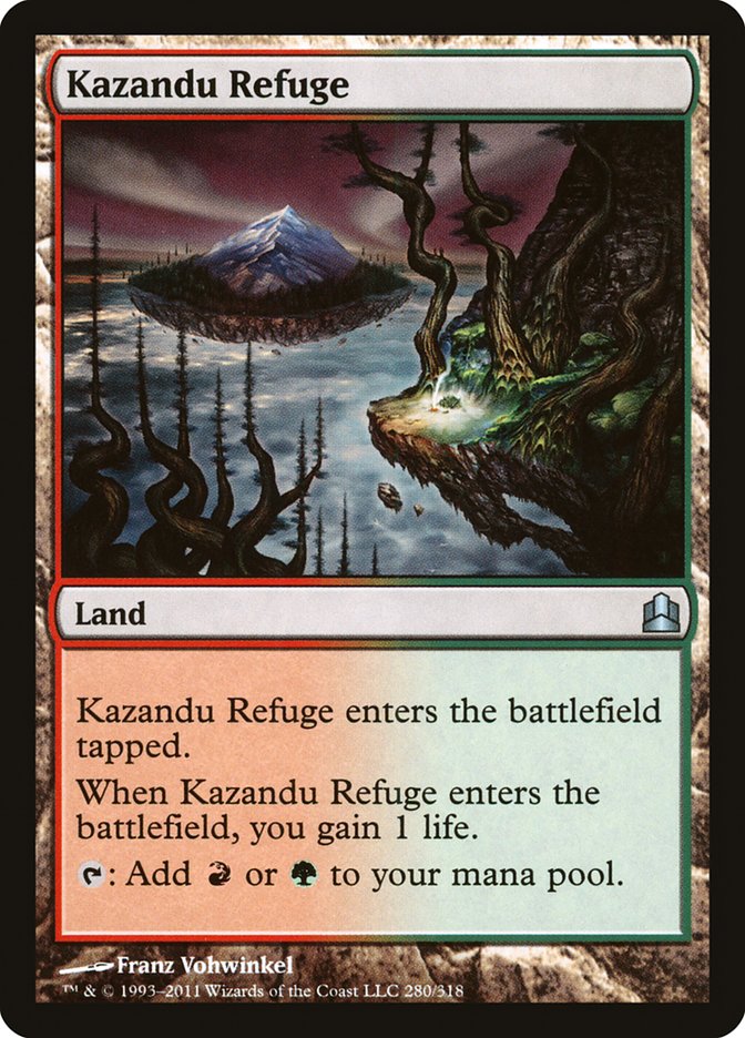 Magic | Kazandu Refuge [Commander 2011] | The Nerd Merchant