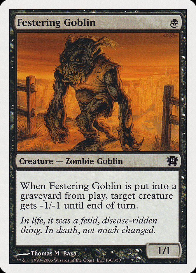 Magic | Festering Goblin [Ninth Edition] | The Nerd Merchant