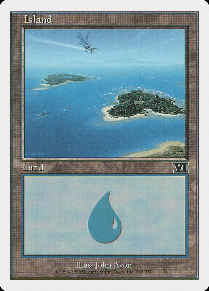Magic | Island (337) [Classic Sixth Edition] | The Nerd Merchant