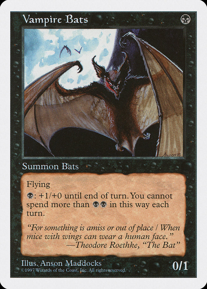 Magic | Vampire Bats [Fifth Edition] | The Nerd Merchant