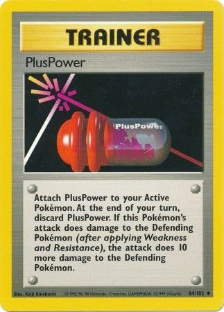 Pokemon | PlusPower (84/102) [Base Set Unlimited] | The Nerd Merchant