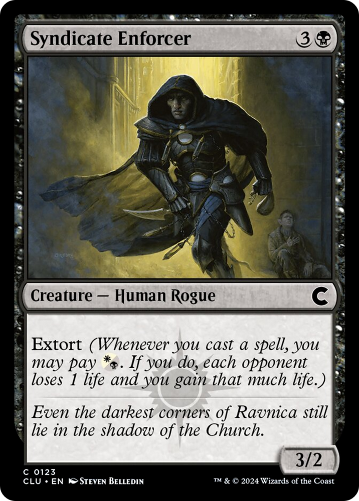 Magic | Syndicate Enforcer [Ravnica: Clue Edition] | The Nerd Merchant