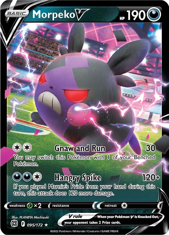 Pokemon | Morpeko V (095/172) [Sword & Shield: Brilliant Stars] | The Nerd Merchant