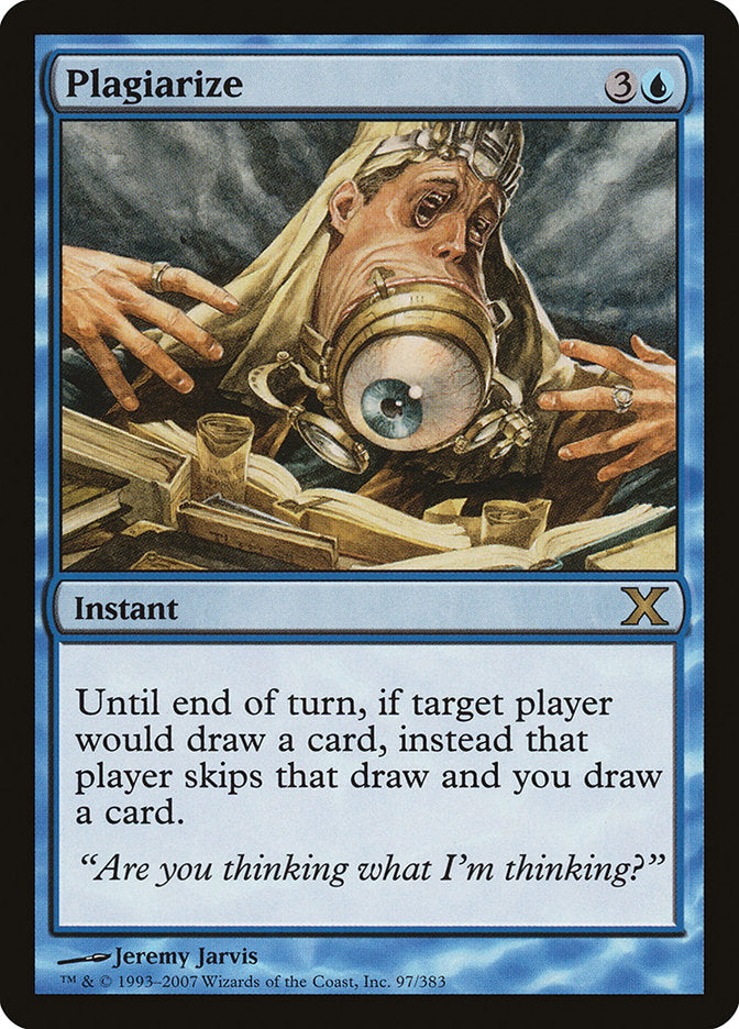 Magic | Plagiarize [Tenth Edition] | The Nerd Merchant