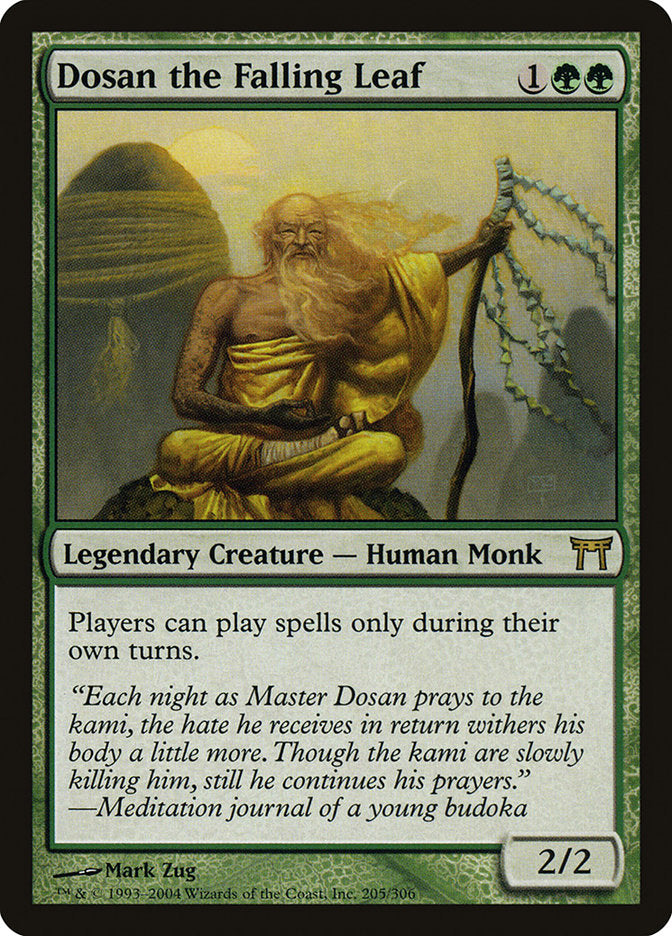 Magic | Dosan the Falling Leaf [Champions of Kamigawa] | The Nerd Merchant