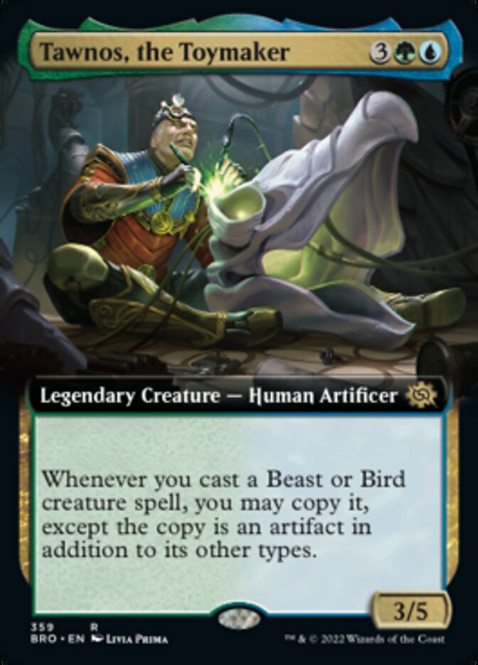 Magic | Tawnos, the Toymaker (Extended Art) [The Brothers' War] | The Nerd Merchant