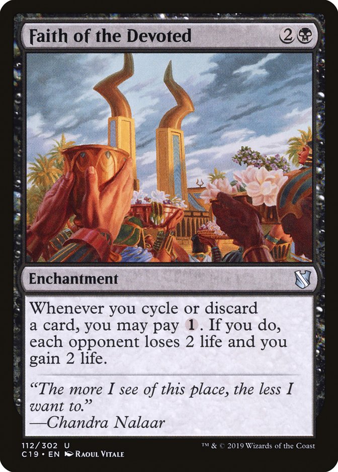 Magic | Faith of the Devoted [Commander 2019] | The Nerd Merchant
