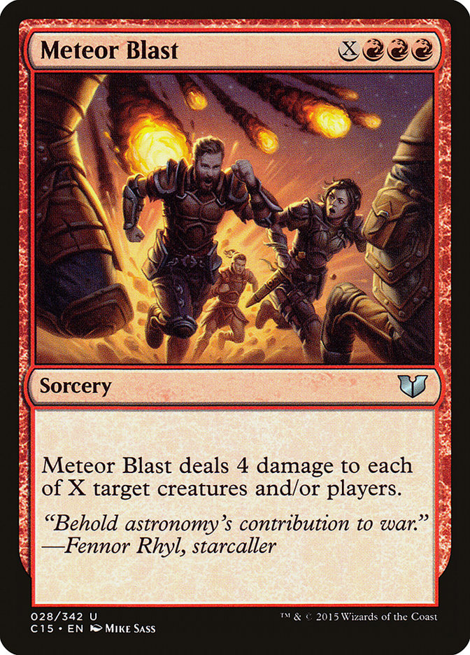 Magic | Meteor Blast [Commander 2015] | The Nerd Merchant