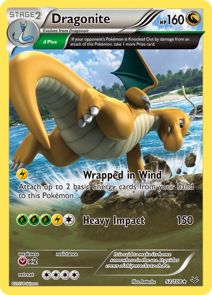 Pokemon | Dragonite (52/108) [XY: Roaring Skies] | The Nerd Merchant