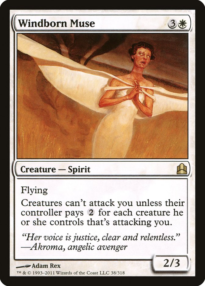Magic | Windborn Muse [Commander 2011] | The Nerd Merchant
