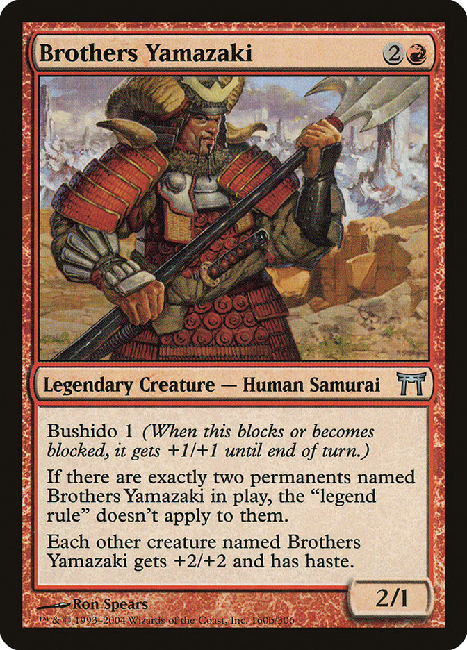 Magic | Brothers Yamazaki (160b/306) [Champions of Kamigawa] | The Nerd Merchant