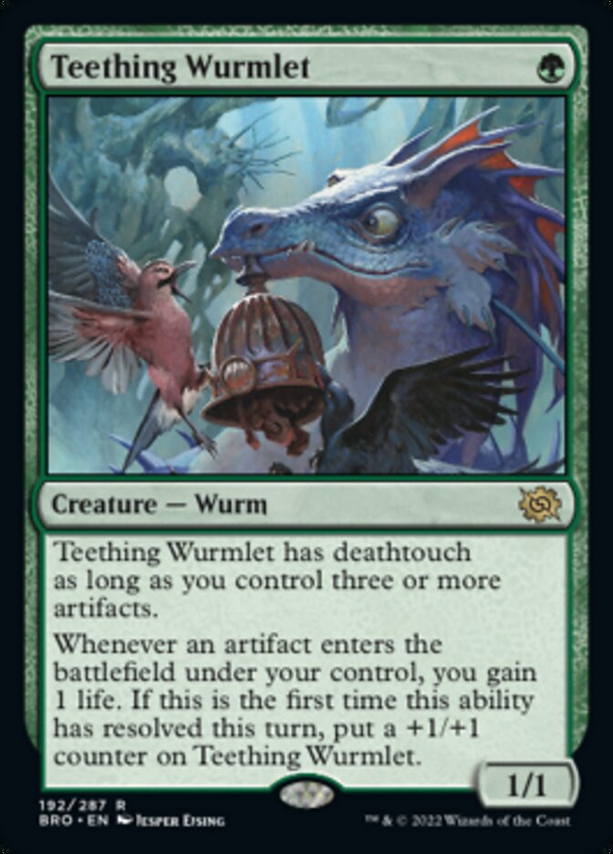 Magic | Teething Wurmlet [The Brothers' War] | The Nerd Merchant