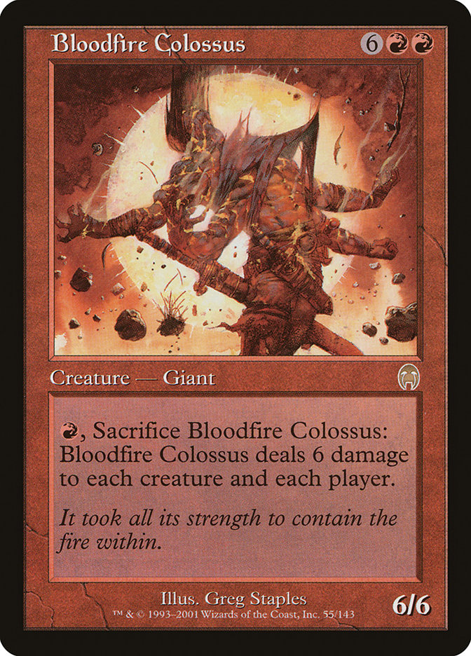 Magic | Bloodfire Colossus [Apocalypse] | The Nerd Merchant