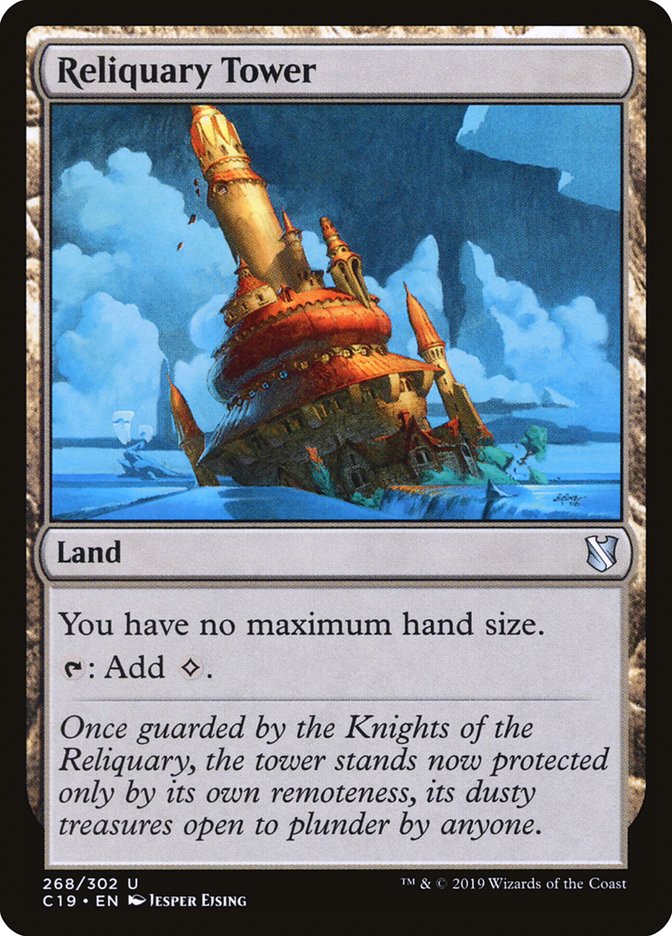 Magic | Reliquary Tower [Commander 2019] | The Nerd Merchant