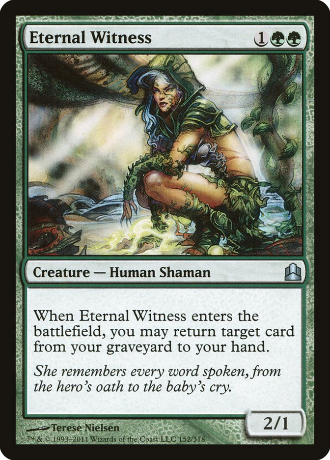 Magic | Eternal Witness [Commander 2011] | The Nerd Merchant
