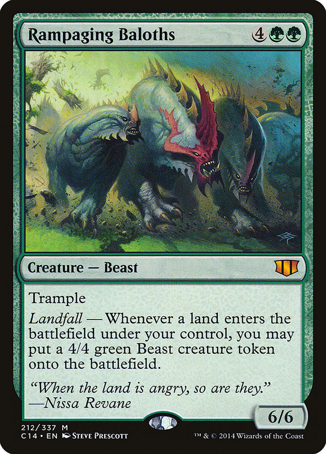 Magic | Rampaging Baloths [Commander 2014] | The Nerd Merchant