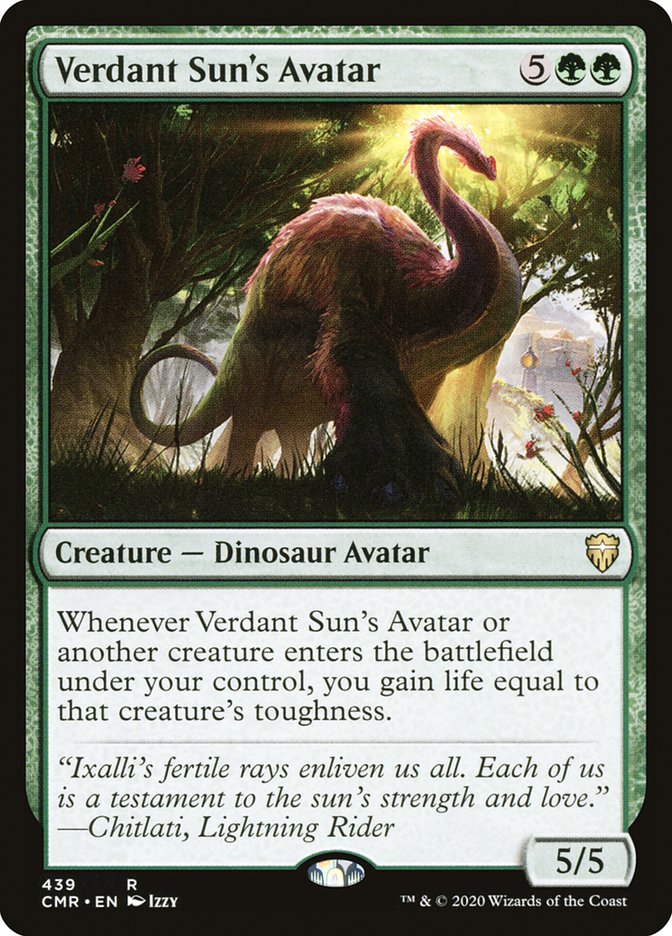 Magic | Verdant Sun's Avatar [Commander Legends] | The Nerd Merchant