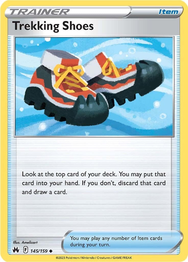 Pokemon | Trekking Shoes (145/159) [Sword & Shield: Crown Zenith] | The Nerd Merchant