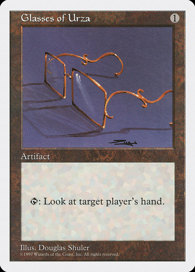 Magic | Glasses of Urza [Fifth Edition] | The Nerd Merchant