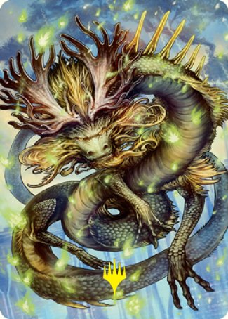 Magic | Kura, the Boundless Sky Art Card (Gold-Stamped Signature) [Kamigawa: Neon Dynasty Art Series] | The Nerd Merchant