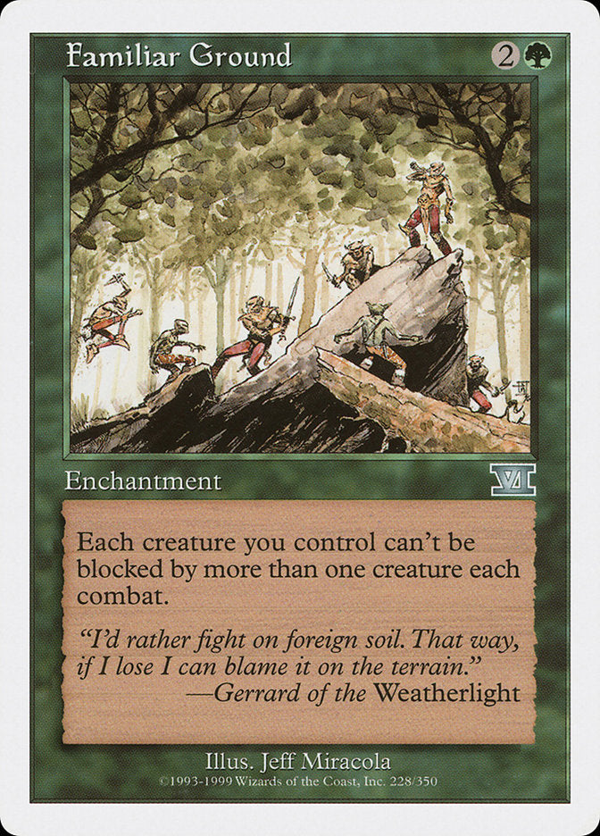 Magic | Familiar Ground [Classic Sixth Edition] | The Nerd Merchant