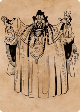 Magic | Alaundo the Seer Art Card [Commander Legends: Battle for Baldur's Gate Art Series] | The Nerd Merchant