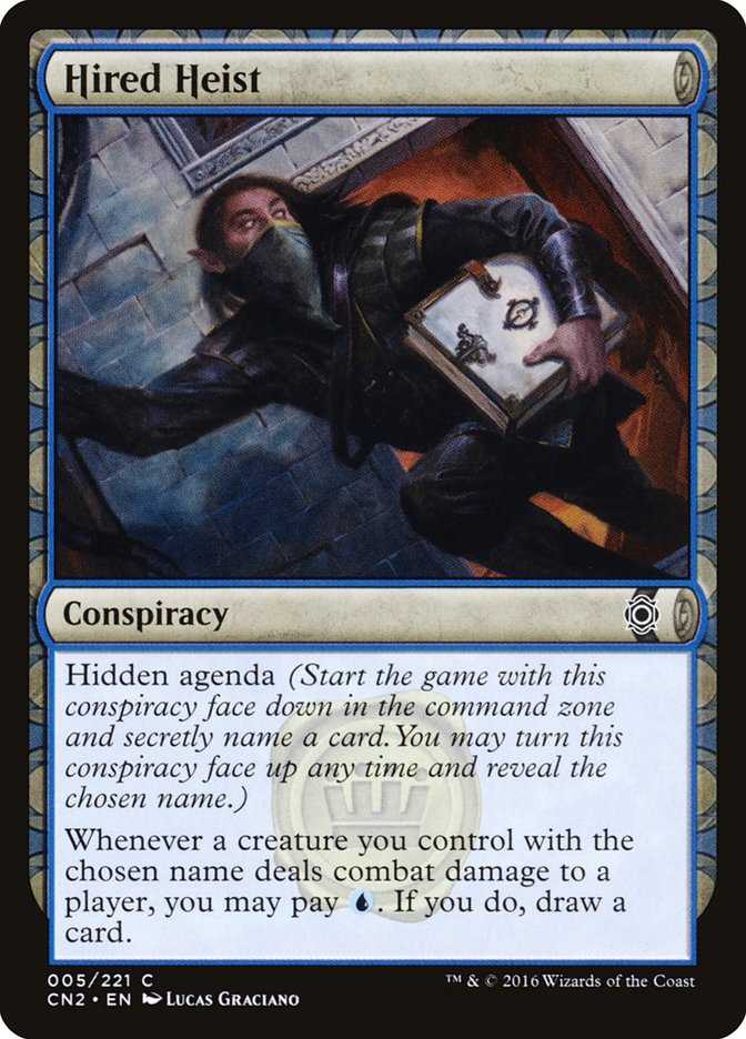 Magic | Hired Heist [Conspiracy: Take the Crown] | The Nerd Merchant
