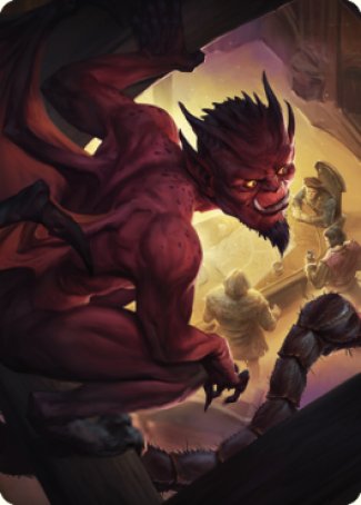 Magic | Nefarious Imp Art Card [Commander Legends: Battle for Baldur's Gate Art Series] | The Nerd Merchant