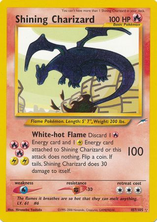 Pokemon | Shining Charizard (107/105) [Neo Destiny Unlimited] | The Nerd Merchant