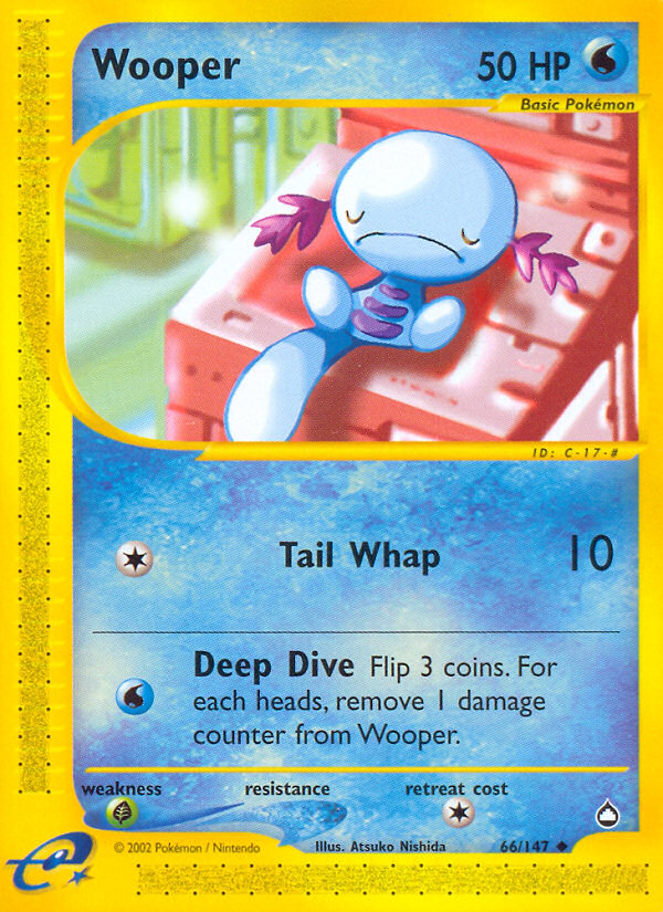 Pokemon | Wooper (66/147) [Aquapolis] | The Nerd Merchant