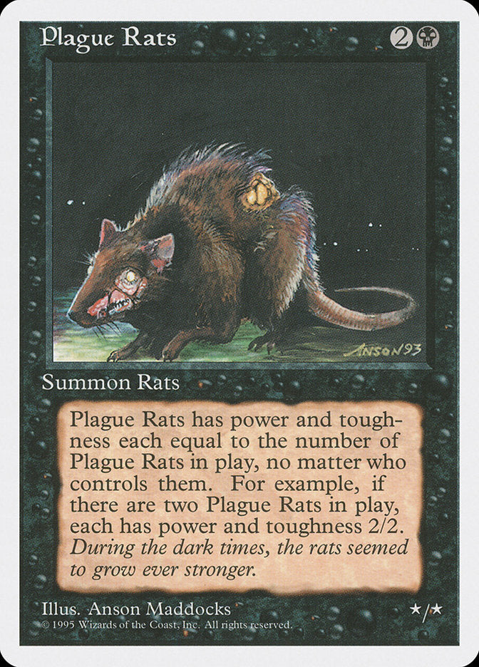 Magic | Plague Rats [Fourth Edition] | The Nerd Merchant