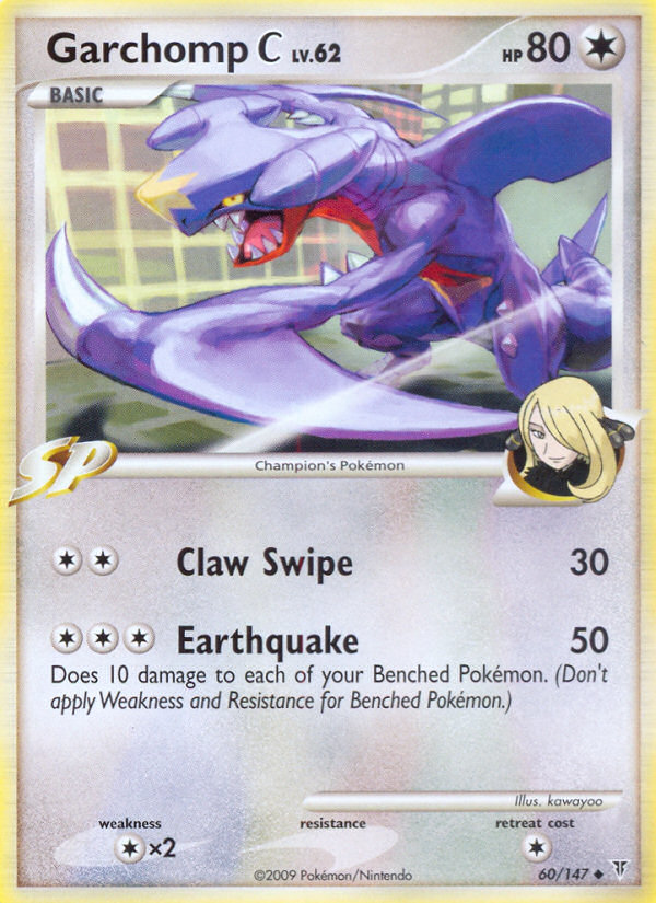 Pokemon | Garchomp C (60/147) [Platinum: Supreme Victors] | The Nerd Merchant