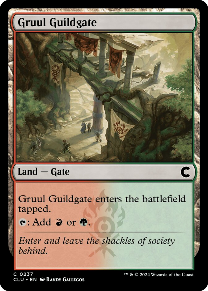 Magic | Gruul Guildgate [Ravnica: Clue Edition] | The Nerd Merchant