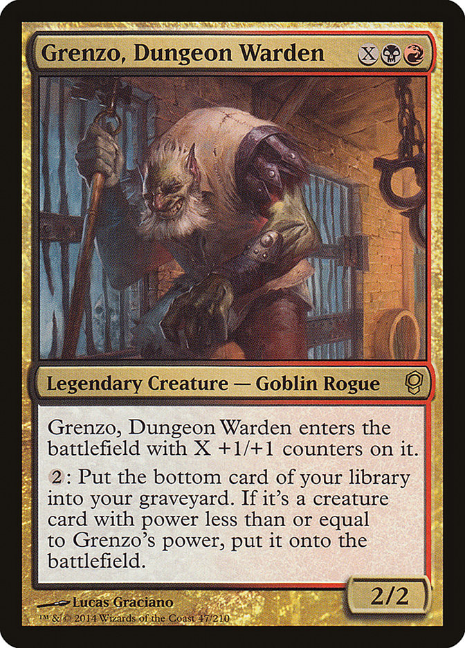 Magic | Grenzo, Dungeon Warden [Conspiracy] | The Nerd Merchant