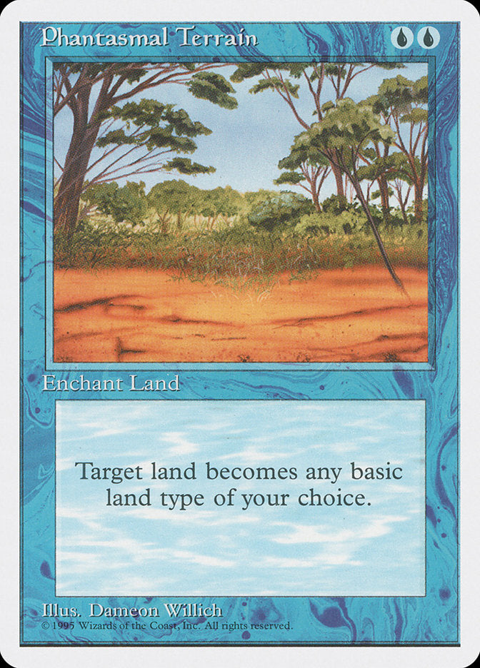 Magic | Phantasmal Terrain [Fourth Edition] | The Nerd Merchant