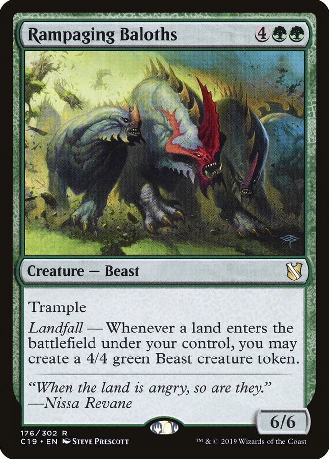 Magic | Rampaging Baloths [Commander 2019] | The Nerd Merchant