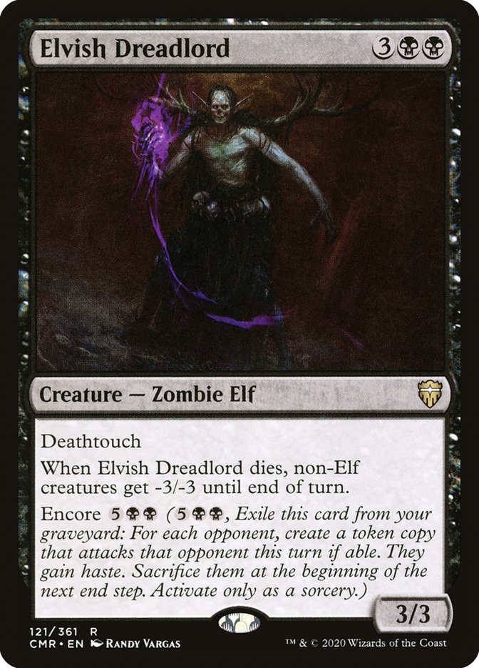 Magic | Elvish Dreadlord [Commander Legends] | The Nerd Merchant