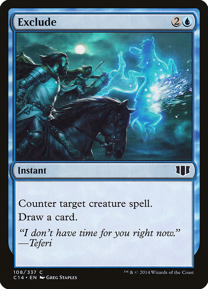 Magic | Exclude [Commander 2014] | The Nerd Merchant
